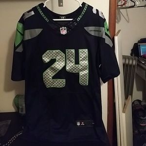 Seahawks jersey Lynch